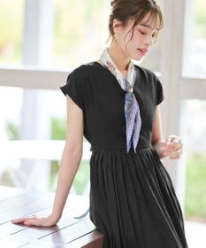 Tiaclasse 【洗える】はしごレースワンピース