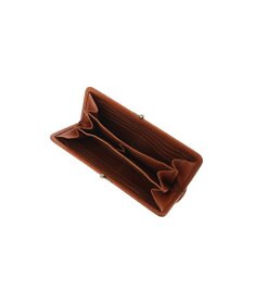 genten カットワーク 口金長財布