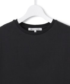 23区 L 【洗える】コンパクトヤーン フレンチスリーブ Tシャツ