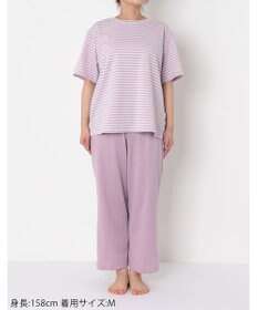 ワコール／睡眠科学 【パジャマ】　5分袖　9分丈　肌のべとつきを軽減　吸汗速乾性　睡眠科学／ワコール　YDT140