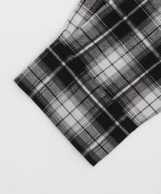 WEGO フードチェックBIGシャツ