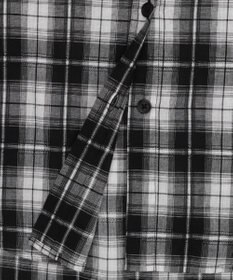 WEGO フードチェックBIGシャツ