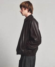 UNFILO MENS アラエルレザーライク ブルゾン