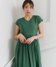 Tiaclasse 【洗える】はしごレースワンピース