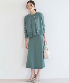 組曲 【UVケア・接触冷感】MINA ニットカーディガン