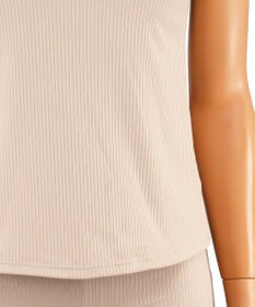 San-ai Resort（三愛水着楽園） WEB限定【紫外線カット(UPF50＋)】リブ素材ラッシュガード付 4点セット水着