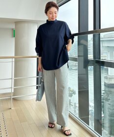 UNFILO ハイネックブラウス