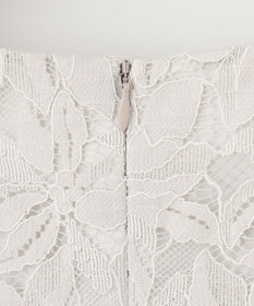 自由区 【XSサイズ～/洗える/セット可】フラワーコードレース ペプラムブラウス