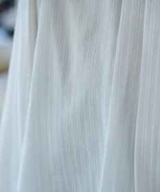 Tiaclasse L 【洗える】シフォンドレープワンピース