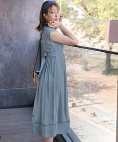 Tiaclasse 【洗える】はしごレースワンピース