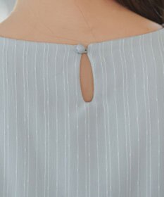 Tiaclasse L 【洗える】シフォンドレープワンピース