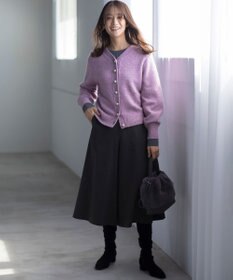 組曲 S 【WEB限定】ELENAフレアスリーブ リブニット