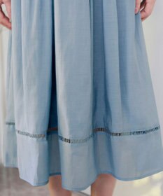 Tiaclasse 【洗える】はしごレースワンピース