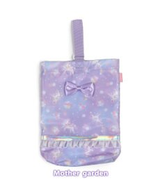 Mother garden マザーガーデン ユニコーン シューズバッグ 《フラワー柄》