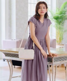 Tiaclasse 【洗える】はしごレースワンピース