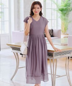 Tiaclasse 【洗える】はしごレースワンピース