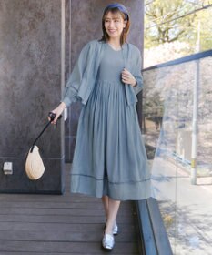 Tiaclasse 【洗える】はしごレースワンピース