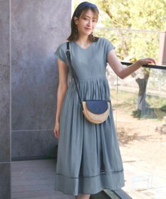 Tiaclasse 【洗える】はしごレースワンピース