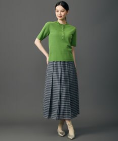 自由区 L 【17号サイズまで展開】ハイツィストシアーチェック スカート