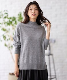 ANY L 【手洗い可】イタリーヤーンウールカシミヤミックスプルオーバー