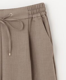 ANY L 【洗濯機可能/セットアップ対応/ウエストゴム】イージィケア美脚ワイドパンツ