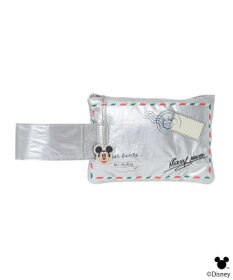 earth music&ecology 【予約】Disney/ミッキーチャーム付きレターモチーフポーチ