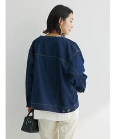 Green Parks ノーカラーデニムジャケット