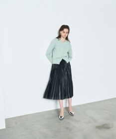 GRACE CONTINENTAL トリコットプリーツスカート