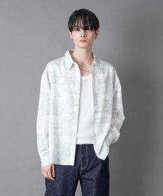 WEGO パターンルーズシャツ（LS）