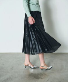 GRACE CONTINENTAL トリコットプリーツスカート