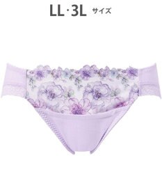 Wing ショーツ KB2060とペア 綿混素材（身生地部） やさしいはきごこち ナチュラルアップブラ はきこみ丈あさめ KF3360 ウイング／ワコール