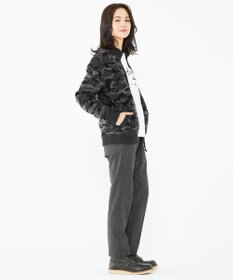 JOSEPH ABBOUD MOUNTAIN 【UNISEX】ラムウール×モールカモフラ フルZIPニット