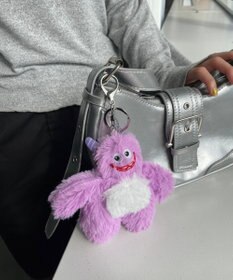 WEGO ぽいんぽいんモンスターぬいぐるみキーホルダー