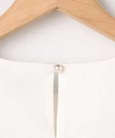 組曲 【WEB限定】プレーティング天竺フリルスリーブ Tシャツ