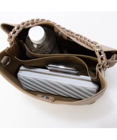 UNBILLION カシュカシュ cachecache / サイドチェーンかがりミニトート