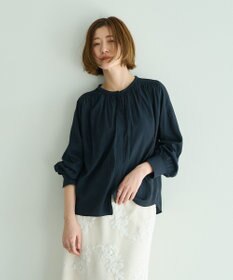 YECCA VECCA ギャザーブラウス