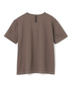 BEIGE， 【洗える】VERONICA / カラーステッチ半袖クルーネックＴシャツ
