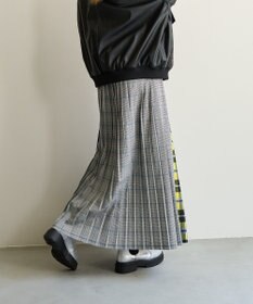 AMERICAN HOLIC シャギーチェックプリーツスカート