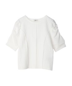 earth music&ecology ジャガードパワショルプルオーバー