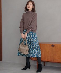 組曲 ギャザーワンショルダーハンドバッグ