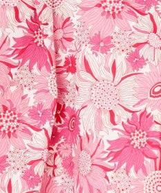 23区GOLF 【WOMEN】【ストレッチ】スプリングフラワー柄 キュロットスカート