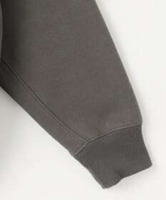 ANY L 【洗濯機可能/サスティナブル】ロゴ裏起毛クルーネックプルオーバー