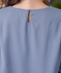 Tiaclasse つまみタック袖レイヤードブラウス