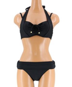 San-ai Resort（三愛水着楽園） 【SALE】【San-ai Resort】グラマラスフィット　無地 ビキニ 9C/9D