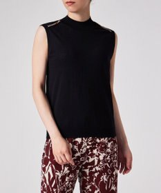 Paul Smith パイピングストライプ ノースリーブ ニット