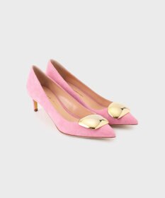 GRACE CONTINENTAL RS ピンクバックルヒール