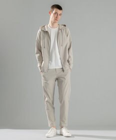 JOSEPH HOMME 新素材【水滴除去性/洗える/ストレッチ】 デューエイトタックジャージー   ジップアップパーカー