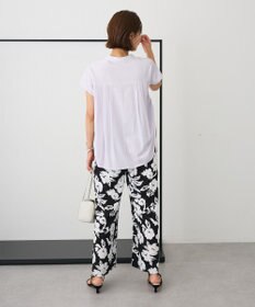 CRAFT STANDARD BOUTIQUE レーヨン総柄ワイドパンツ