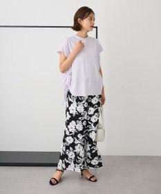 CRAFT STANDARD BOUTIQUE レーヨン総柄ワイドパンツ