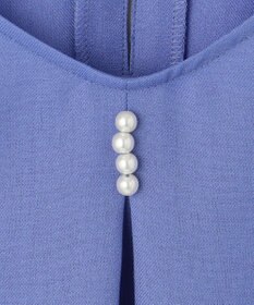 ANY SIS S 【接触冷感・UVカット・速乾】スムージーポリエステル フレアスリーブ ブラウス